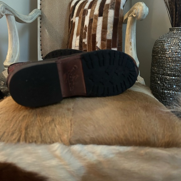 Freebird by Steven Red Croc Manchester 🦄bootie. Size 8. Only worn indoors. - Picture 5 of 6